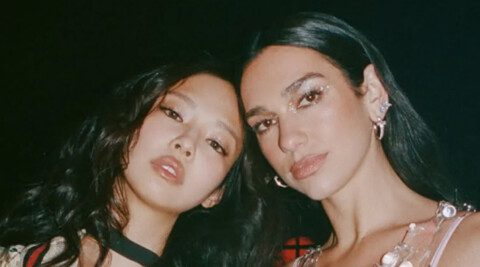 In a dazzling display of musical synergy, Jennie from BLACKPINK and global pop sensation Dua Lipa have unveiled their highly anticipated collaboration, "Handlebars." Featured on Jennie's debut solo album Ruby