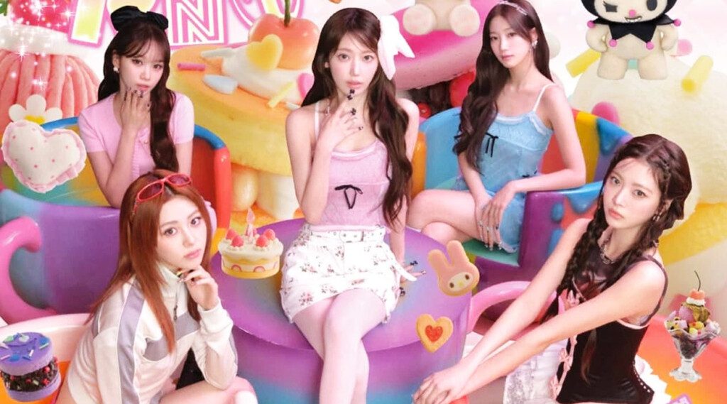 LE SSERAFIM has unveiled a fresh wave of excitement among fans with the release of concept photos for their upcoming Japanese 4th single, "DIFFERENT," featuring special MY MELODY & KUROMI versions.