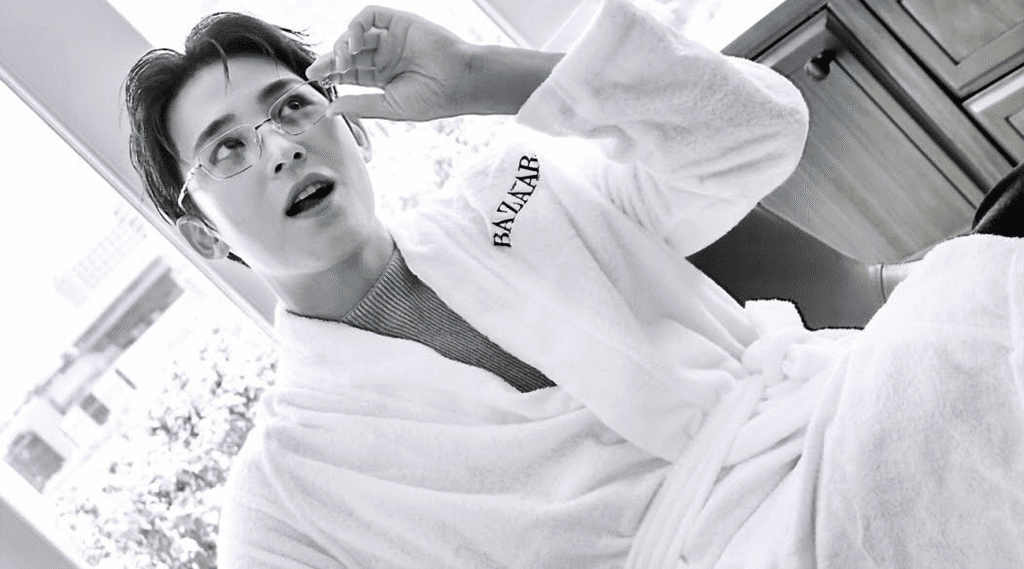 There is a particular kind of magnetism when Mingyu of Seventeen steps into frame, the kind that feels both cinematic and disarmingly familiar. In Harper’s Bazaar Singapore’s latest “Get Ready With Me” feature, Mingyu dismantles the assumptions of polished perfection