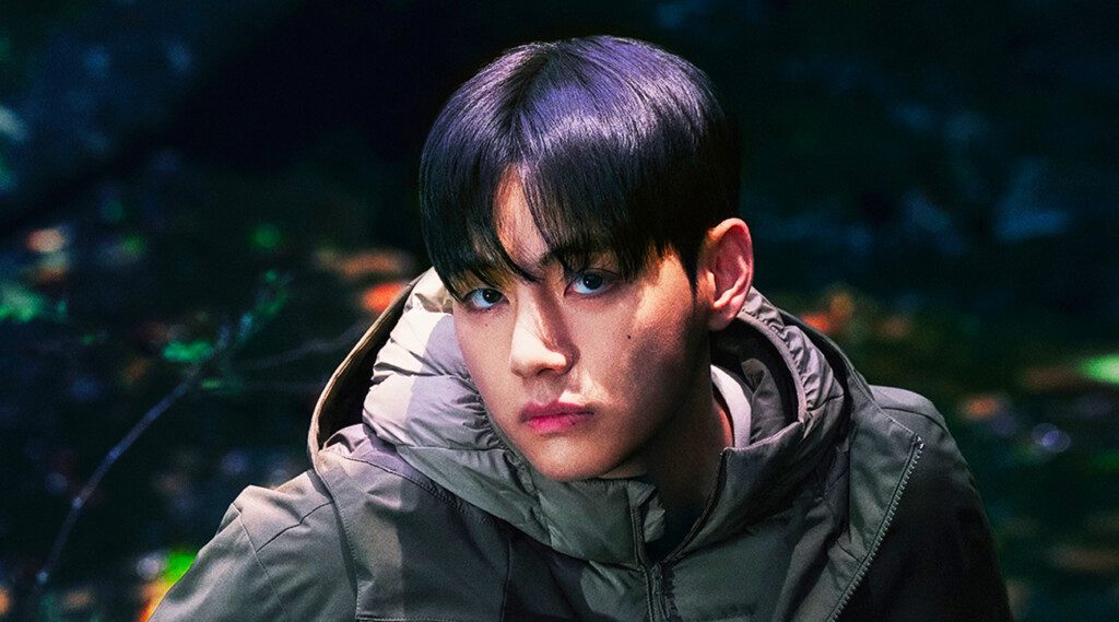 global artist **V—known offstage as Kim Taehyung of BTS fame—**steps into the brand’s aesthetic narrative with a presenc