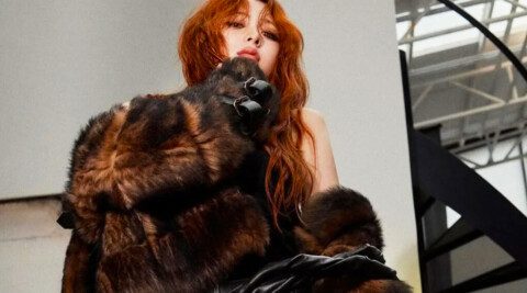 LE SSERAFIM’s Huh Yunjin, who has steadily emerged as one of the new generation’s most intriguing voices and visuals