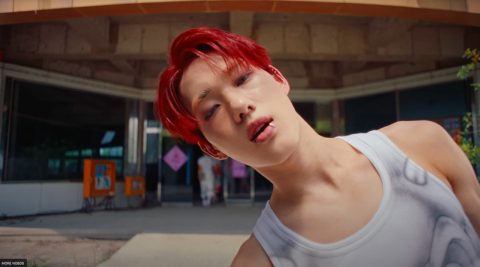 The music video is visually striking, fusing cinematic backdrops