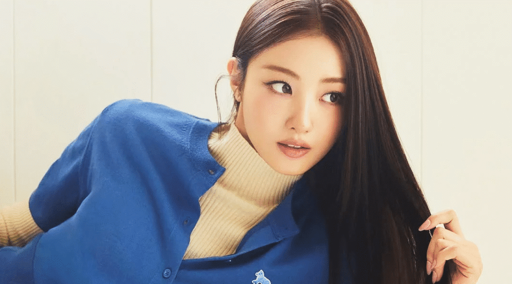 MEOVV’s Gawon embodies Parisian-cool in eyesmag × Maison Kitsuné September 2025 pictorial blending K-pop charisma with timeless fashion aesthetics