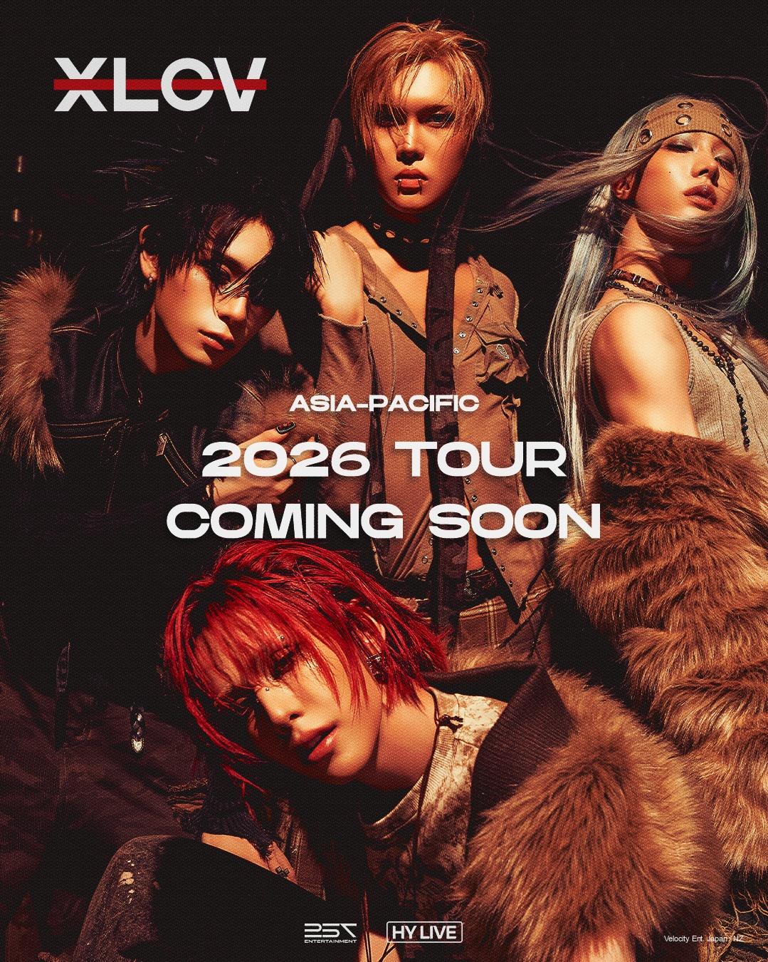 XLOV 2026 AsiaPacific & North America Tour Dates, Fan Meets,