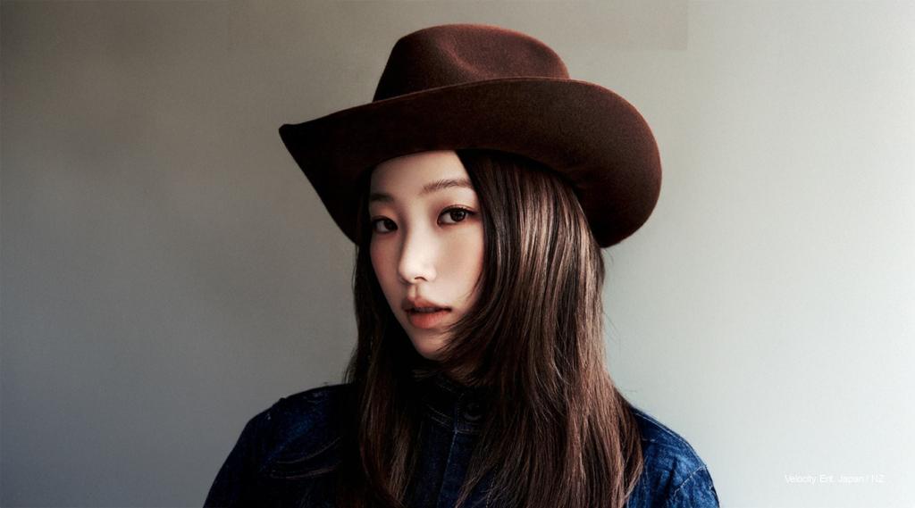 LE SSERAFIM Kazuha W Korea February 2026 Ralph Lauren cover, cowgirl hat denim urban fashion pictorial